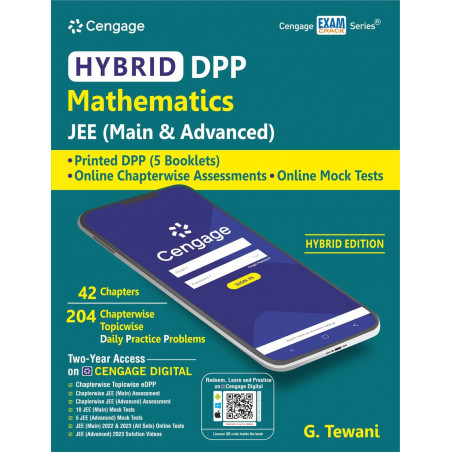 Hybrid DPP Mathematics JEE (Main & Advanced) book by G. Tewani