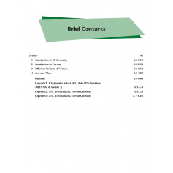 OLD EDITION JEE Advanced Vectors and 3D Geometry with Free Online Assessments and Digital Content 2024 book by G. Tewani - Addit