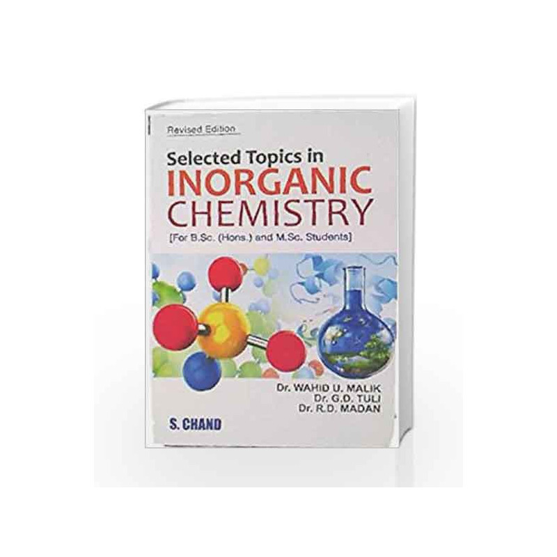 Selected Topics in Inorganic Chemistry by Malik W.U. & et Al. Book-9788121906005