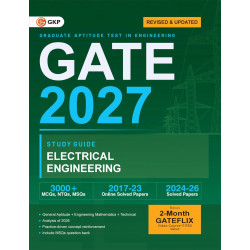 GATE 2027 Electrical Engineering | Complete Study Guide with Theory, Practice Questions & Exam Strategy | By GKP book by G.K…