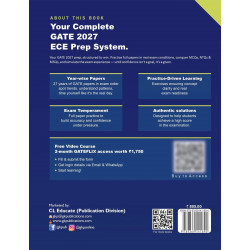 GATE 2027 Electronics & Communication Engineering | Solved Papers 2000–2026 | 27 Years' Previous Year Question Papers with A… -