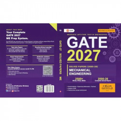 GATE 2027 Mechanical Engineering | Year-wise Solved Papers (2000–2026) | 27 Years PYQ in Exam Order | MCQs, NTQs & MSQs with… -