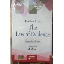 Textbook on The Law of Evidence book by Chief Justice M Monir