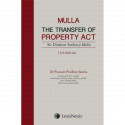 The Transfer Of Property Act book by Mulla