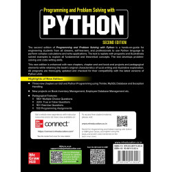 PROGRAMMING AND PROBLEM SOLVING WITH PYTHON, 2ND EDITION book by Ashok Namdev Kamthane, Amit Ashok Kamthane - Additional Image 3