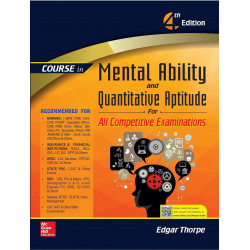 Course in Mental Ability and Quantitative Aptitude book by Edgar Thorpe