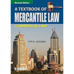 A Textbook Of Mercantile Law ( Commerical Law) book by P P S Gogna - Back Cover