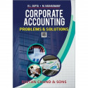 Corporate Accounting Problems & Solutions book by R L Gupta, Radhaswamy M.