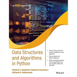 Data Structures and Algorithms in Python (An Indian Adaptation) book by Michael T. Goodrich, Roberto Tamassia