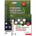 Textbook of Forensic Medicine & Toxicology, 6ed; Forensic Medicine & Toxicology: Practical Guide & Exam Prep Manual, 2ed boo…