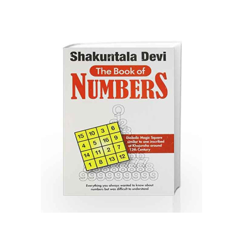 Book of Numbers by Shakuntala Devi Book-9788122200065