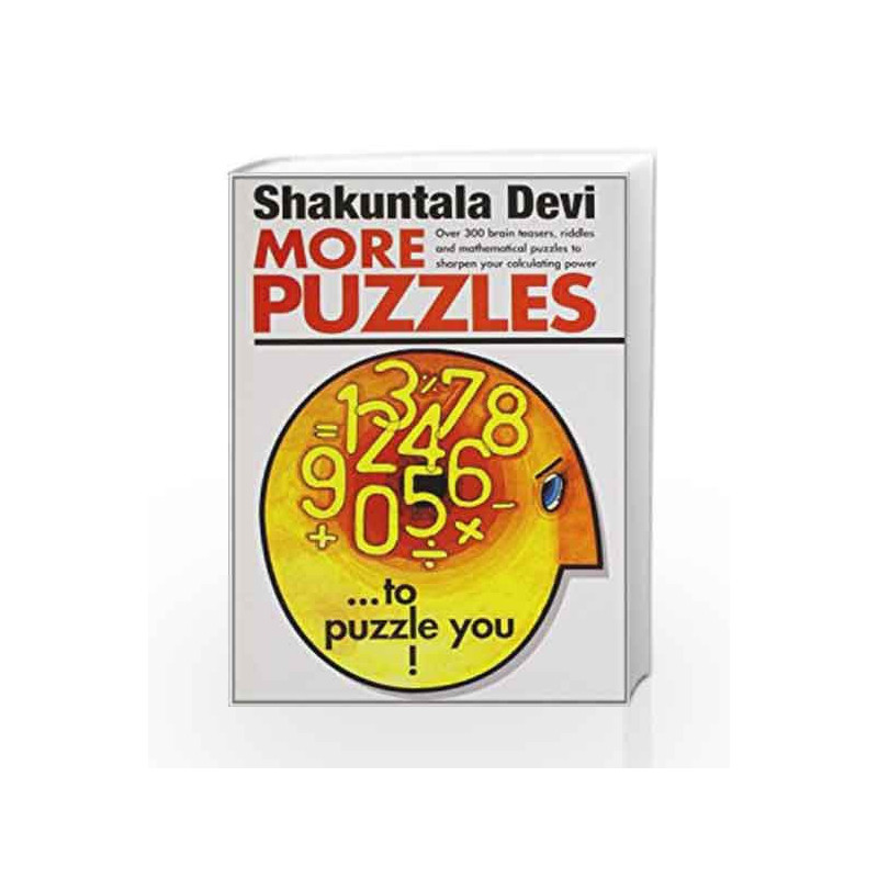 More Puzzles to Puzzle You by Shakuntala Devi Book-9788122200485