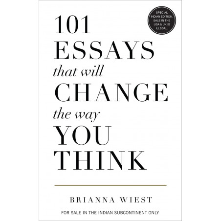 101 Essays That Will Change The Way You Think (English) book by Brianna Wiest
