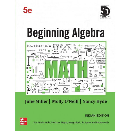 BEGINNING ALGEBRA, 5TH EDITION book by Julie Miller, Molly O'Neill