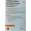 Prob,Stats and Random Proc book by Veerara - Back Cover