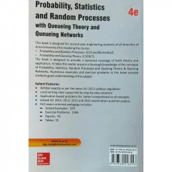 Prob,Stats and Random Proc book by Veerara - Back Cover