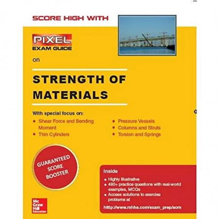 Strength of Materials, PIXEL- Exam Guide book by MHE