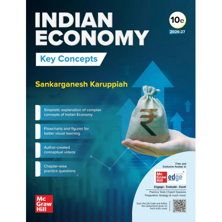 Indian Economy Key Concepts, 10e by IRS Sankarganesh Karuppiah for UPSC Civil Services 2026-27: Simplified Key Concepts with…