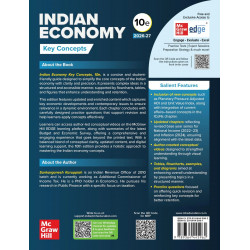 Indian Economy Key Concepts, 10e by IRS Sankarganesh Karuppiah for UPSC Civil Services 2026-27: Simplified Key Concepts with… -