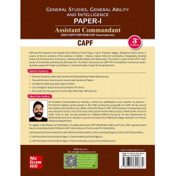 CAPF - Assistant Commandant Exam (Paper-1): General Studies, General Ability and Intelligence (English | 3rd Edition) | BSF|… -
