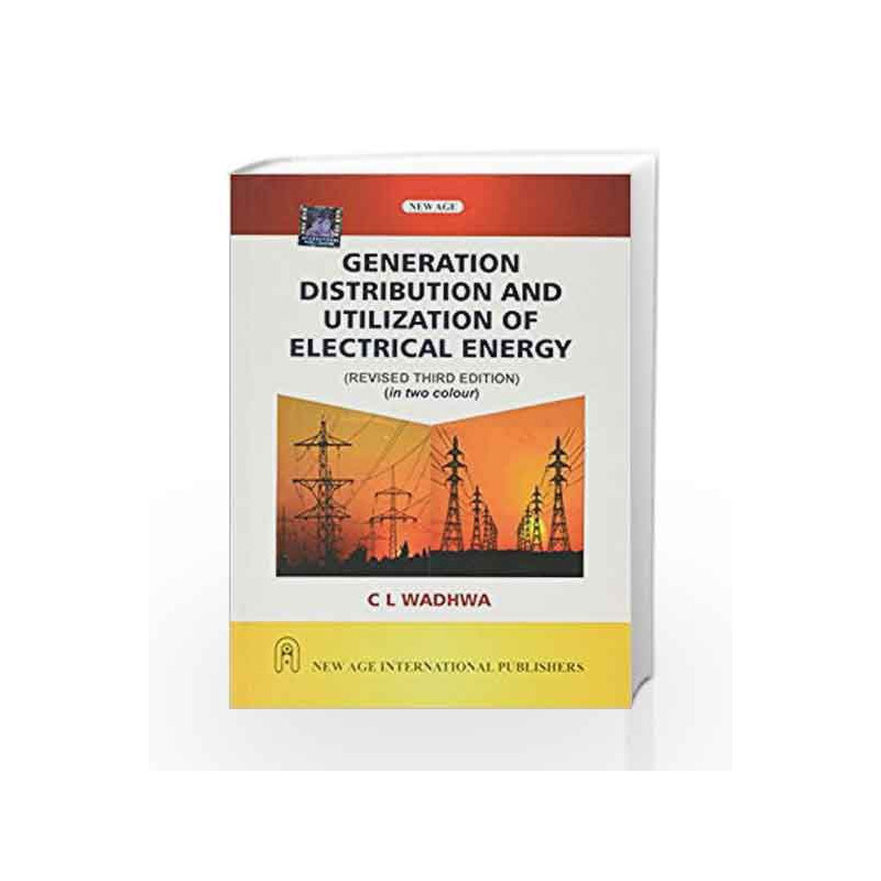 Generation Distribution and Utilization of Electrical Energy by SINGH Book-9788122438536