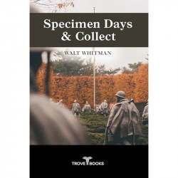 Specimen Days & Collect book by Walt Whitman - Back Cover