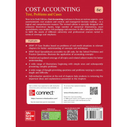 Cost Accounting : Text, Problems and Cases | 6th Edition book by Jawahar Lal, Seema Srivastav - Additional Image 3