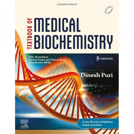 Textbook Of Medical Biochemistry With Access Code 5Ed (Pb 2023) book by Puri