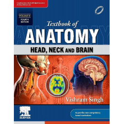 Textbook of Anatomy: Head, Neck and Brain, Vol III, 4e book by Vishram Singh