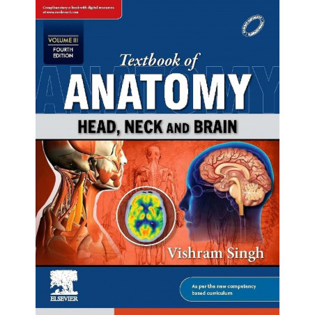 Textbook of Anatomy: Head, Neck and Brain, Vol III, 4e book by Vishram Singh