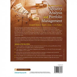 Security Analysis Portfolio Management, 7e book by E. Fischer Donald, J. Jordan Ronald - Additional Image 4