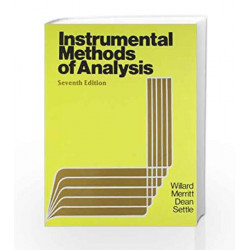 Instrumental Methods of Analysis by Willard Book-9788123909431
