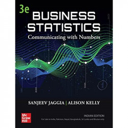 (Old Edition) Business Statistics book by Sanjiv Jaggia, Alison Kelly - Back Cover