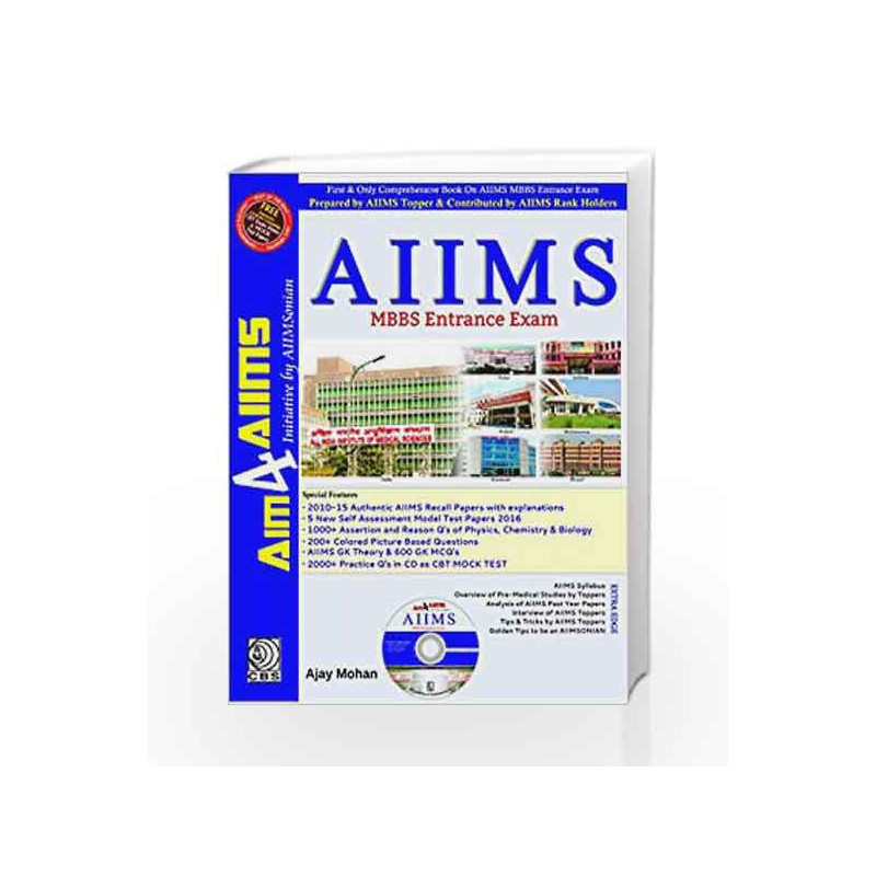 Aim4AIIMS AIIMS MBBS Entrance Exam by Ajay Mohan Book-9788123929651