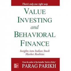 Value Investing and Behavioral Finance: Insights into stock market realities book by Parag Parikh - Back Cover