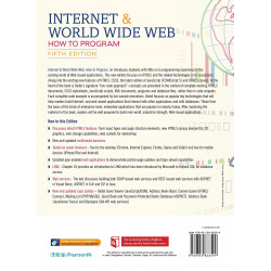 Internet and World Wide Web, 5e book by Paul Deitel, Harvey Deitel - Back Cover