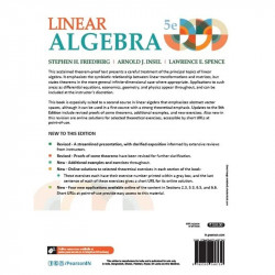 LINEAR ALGEBRA book by Stephen H. Friedberg, Arnold J. Insel - Additional Image 3