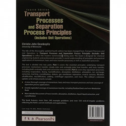 Transport Processes and Separation Process Principles (Includes Unit Operations) 4e book by Chistie John Geankoplis - Additional