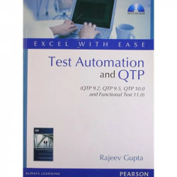 Excel with Ease: Test Automation and QTP book by Rajeev Gupta - Back Cover