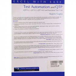 Excel with Ease: Test Automation and QTP book by Rajeev Gupta - Additional Image 4