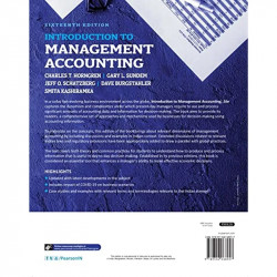 Introduction to Management Accounting, 16e book by Charles T. horngren, Gary l. sundem - Additional Image 4