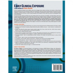 Early Clinical Exposure in Anatomy: A New Outlook on Clinical Anatomy book by Anand Reddy - Back Cover