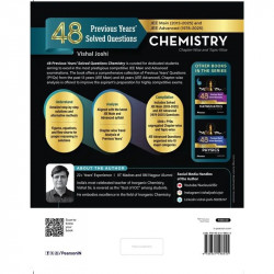 Pearson 48 Previous Years' Solved Question JEE Chemistry (2025-2013) & Solved JEE advanced 1978- 2025 questions |Charpterwis… -