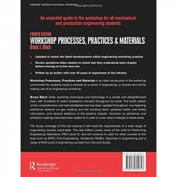 WORKSHOP PROCESSES PRACTICES AND MATERIALS 4TH EDN book by Bruce Black - Back Cover