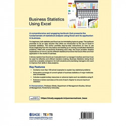 Business Statistics Using Excel book by R Panneerselvam - Additional Image 4