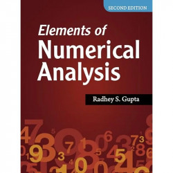 Elements of Numerical Analysis book by Radhey S. Gupta - Back Cover