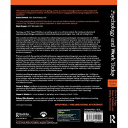 PSYCHOLOGY AND WORK TODAY book by Emma Shuttleworth Richard Huggett - Additional Image 4