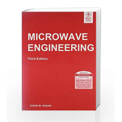 Microwave Engineering, 3ed by David M. Pozar Book-9788126510498