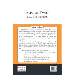 Oliver Twist book by S Sen - Back Cover