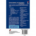Managerial Economics book by Aryamala T - Back Cover